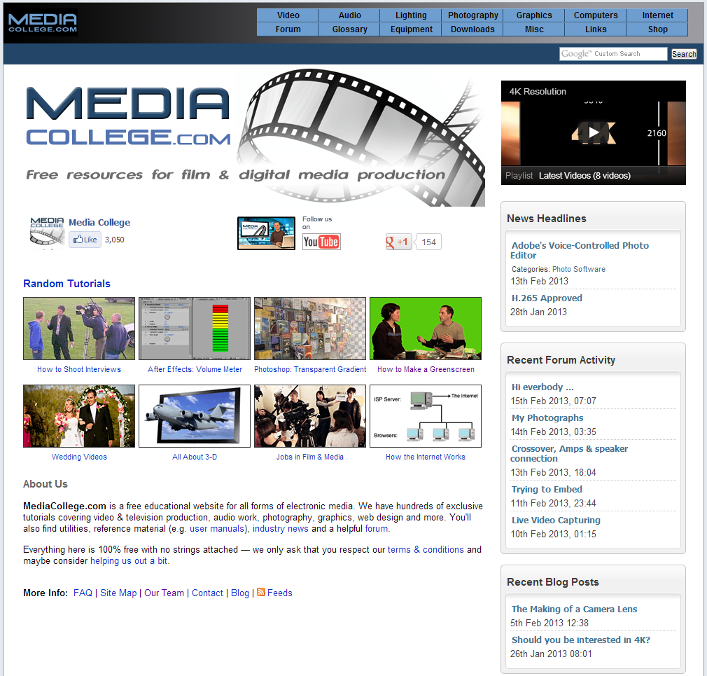 What are some types of electronic media?